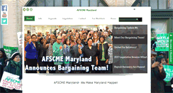 Desktop Screenshot of afscmemd.org